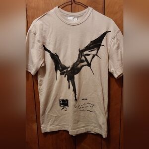 Post Malone Posty Co H&M Dragon Bat Cream T Shirt